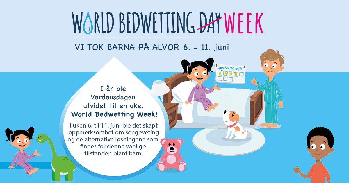 Read more about the article Ta barna på alvor – World Bedwetting Week 2022